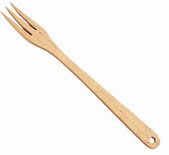 Vidlička dřevo bříza 30cm WOODY